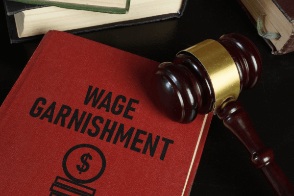 Can a tax attorney stop wage garnishment legal book and gavel